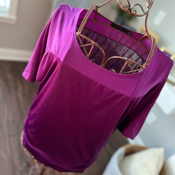 The Limited Purple Women’s Lightweight Top Blouse Women’s Size Large - Picture 4 of 10